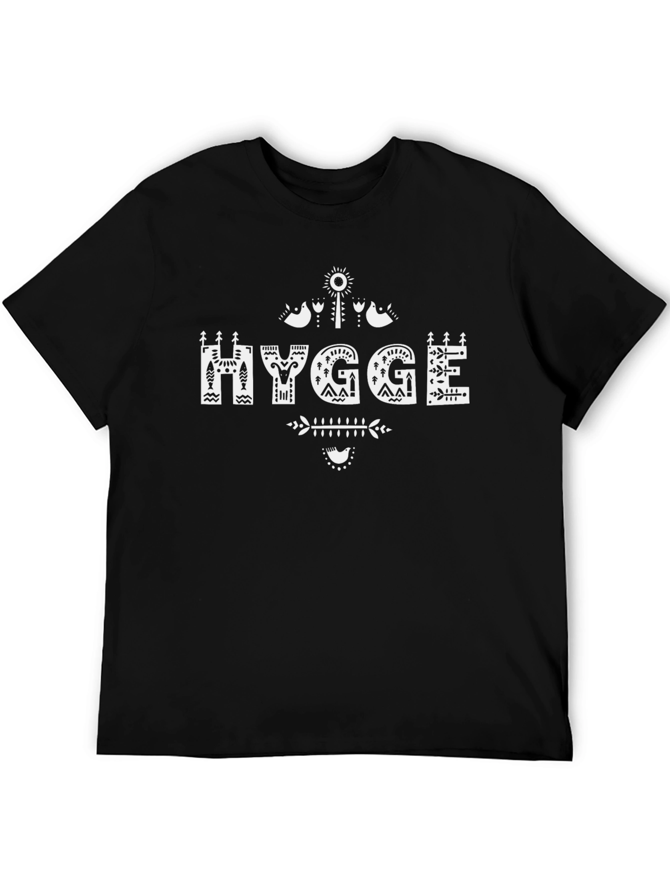 Hygge Graphic Tee - Cozy Nordic Style T-Shirt
