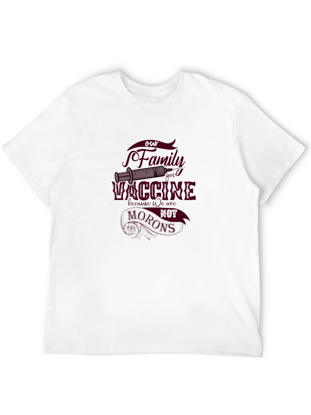 Vaccine Family Black T-Shirt