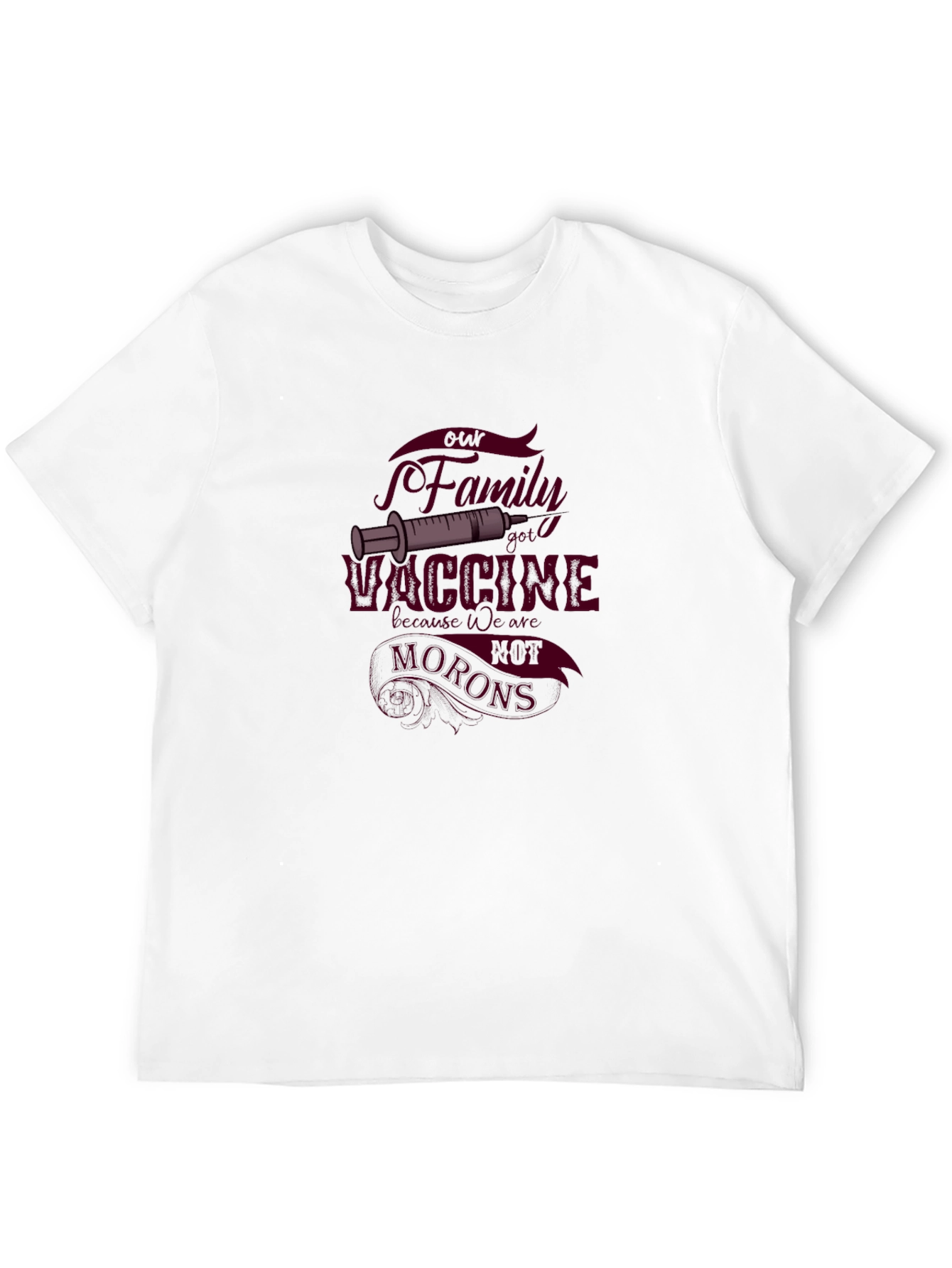 Vaccine Family Black T-Shirt