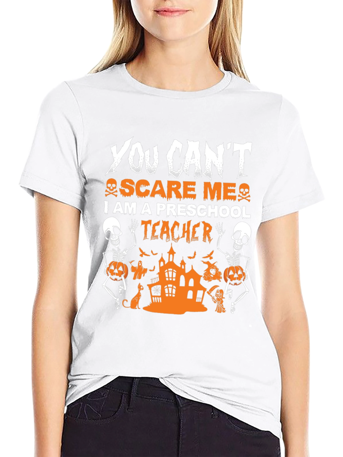 Halloween Preschool Teacher T-Shirt