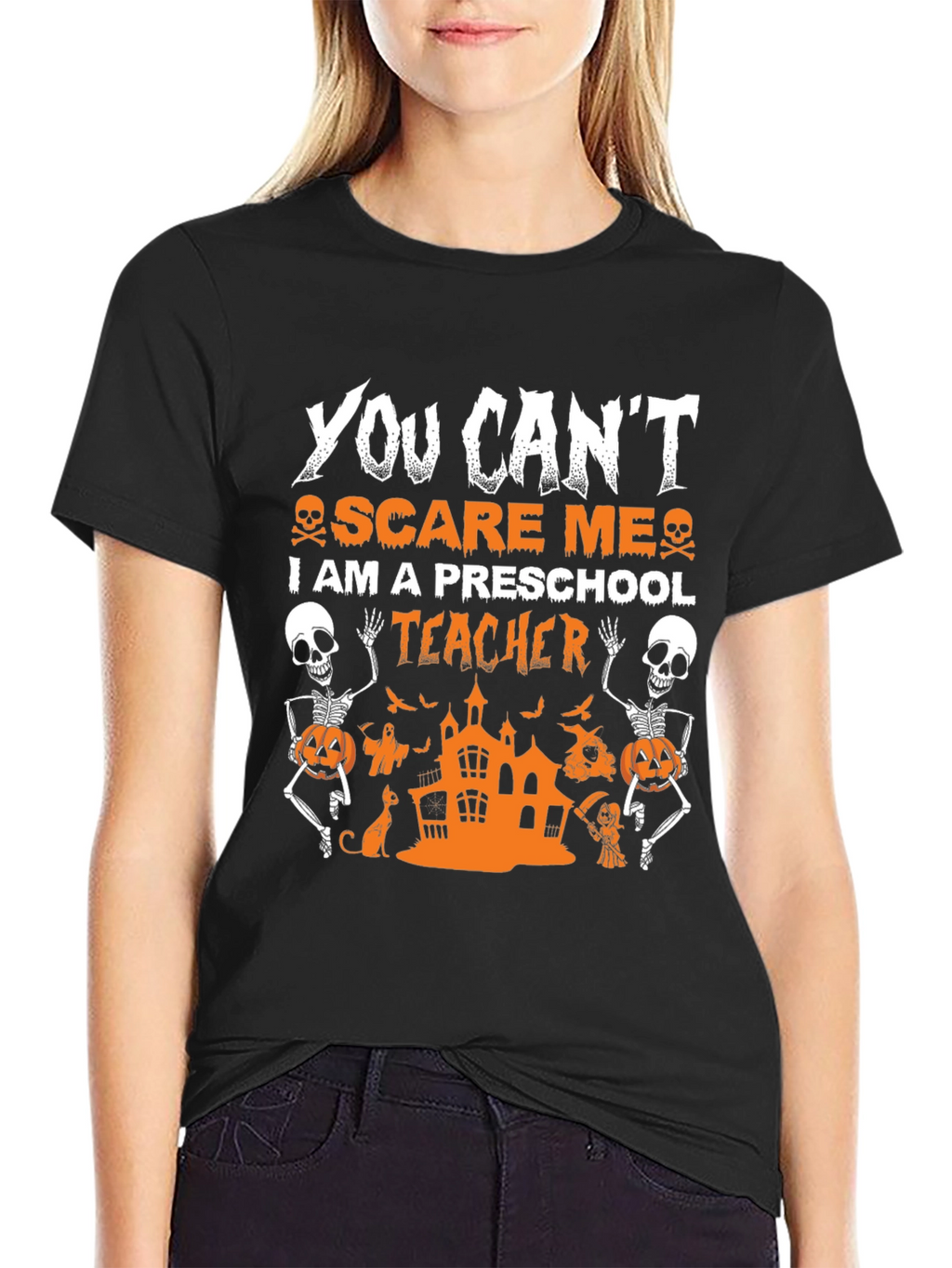 Halloween Preschool Teacher T-Shirt
