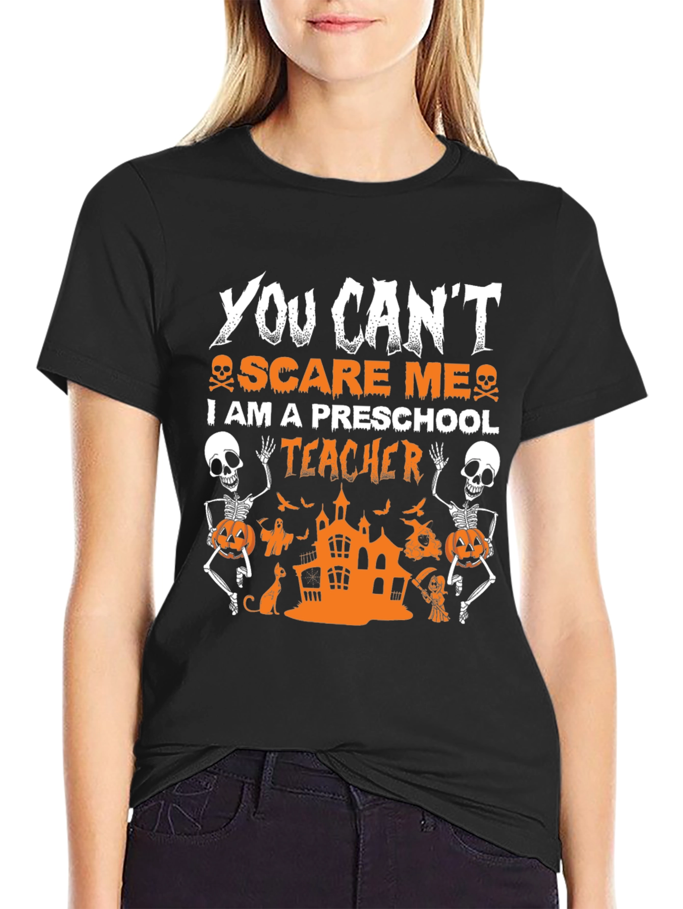 Halloween Preschool Teacher T-Shirt