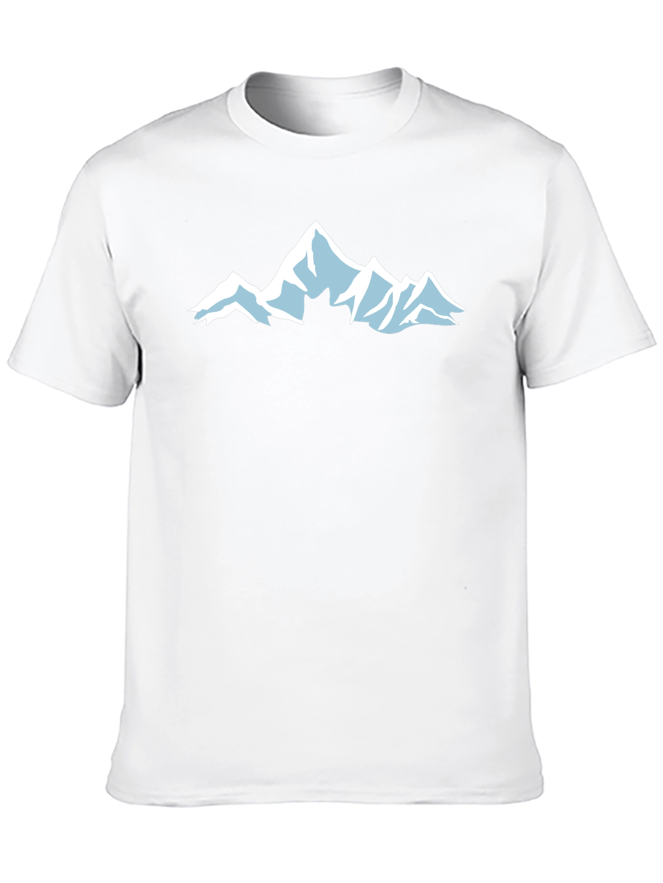 Mountain Graphic T-Shirt - Black Cotton Tee