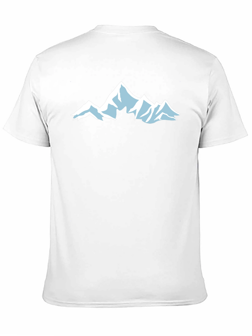 Mountain Graphic T-Shirt - Black Cotton Tee