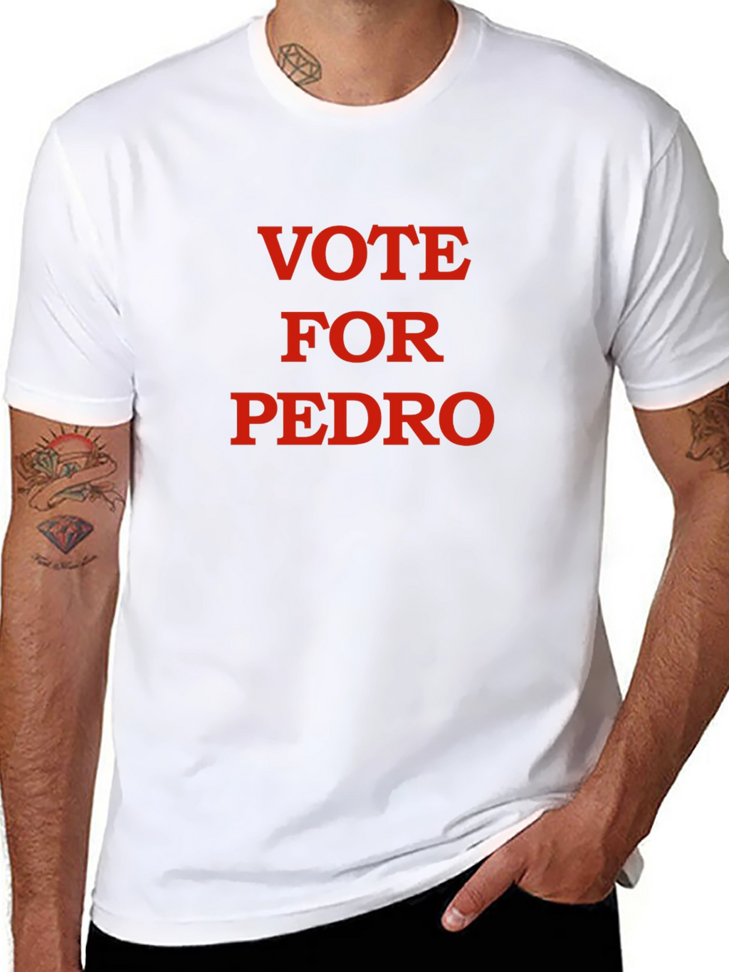 Vote For Pedro T-Shirt - Classic Election Tee
