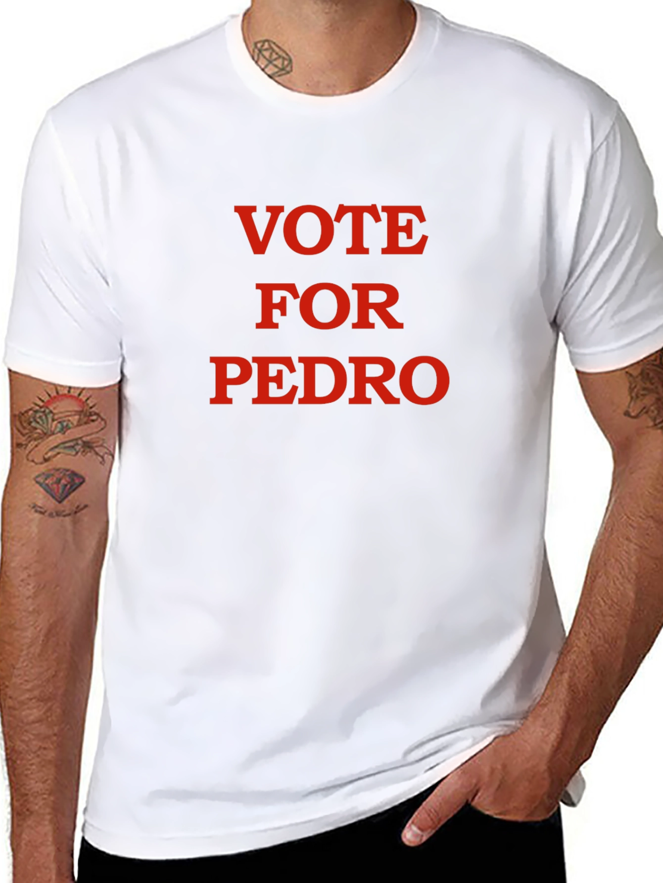 Vote For Pedro T-Shirt - Classic Election Tee