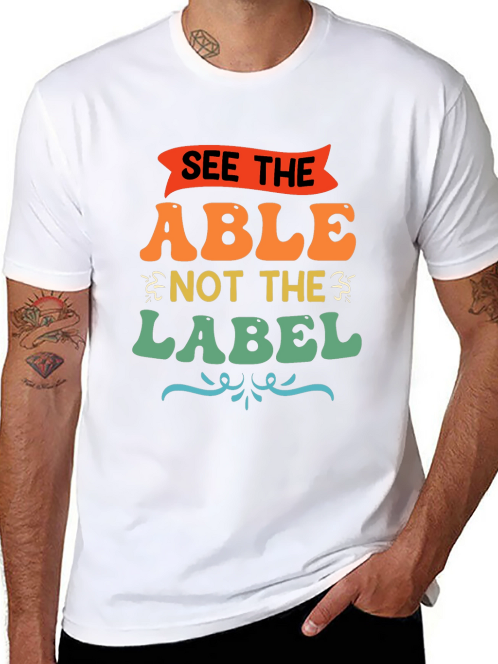 See the Able Not the Label Graphic T-Shirt