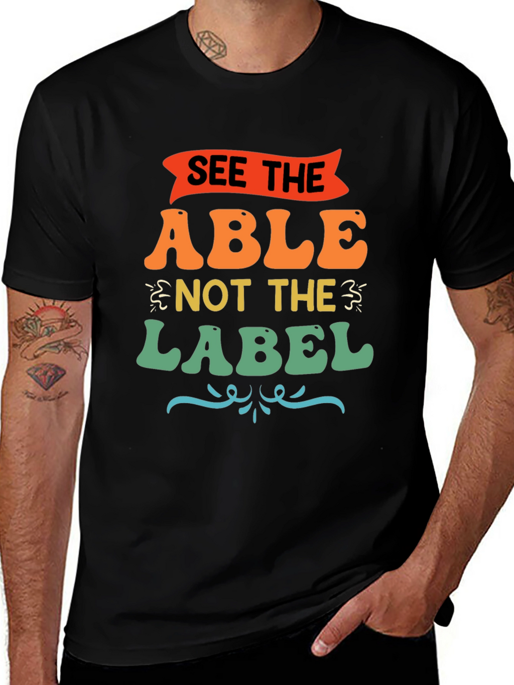 See the Able Not the Label Graphic T-Shirt