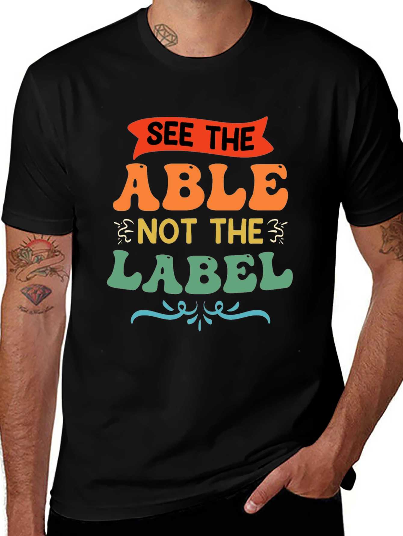 See the Able Not the Label Graphic T-Shirt