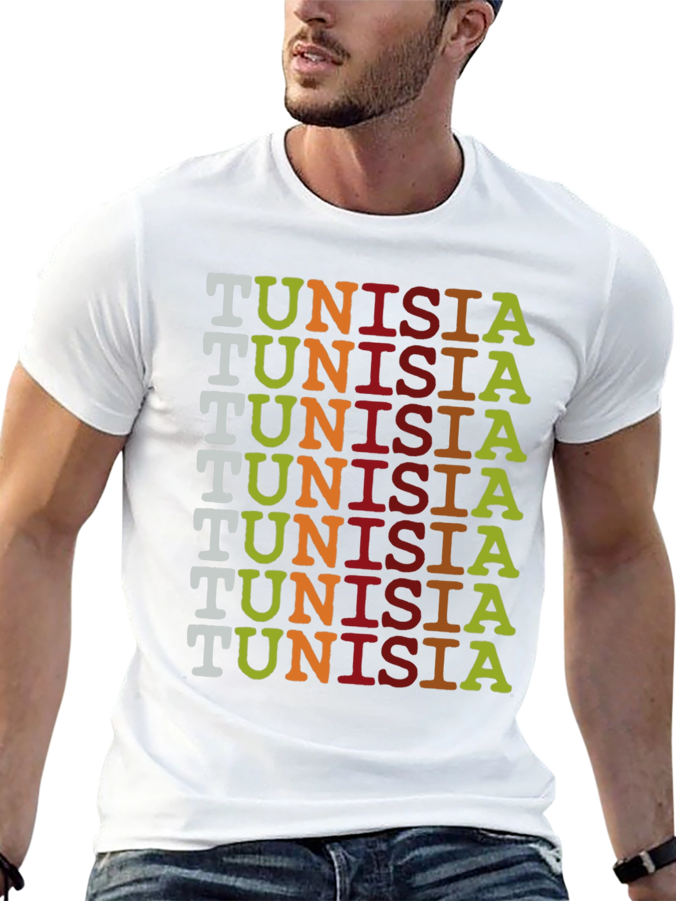 Tunisia Retro T-Shirt