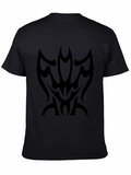 Tribal Design Black T-Shirt
