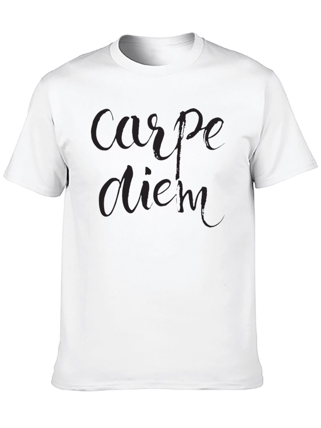 Carpe Diem Black T-Shirt - Seize the Day!
