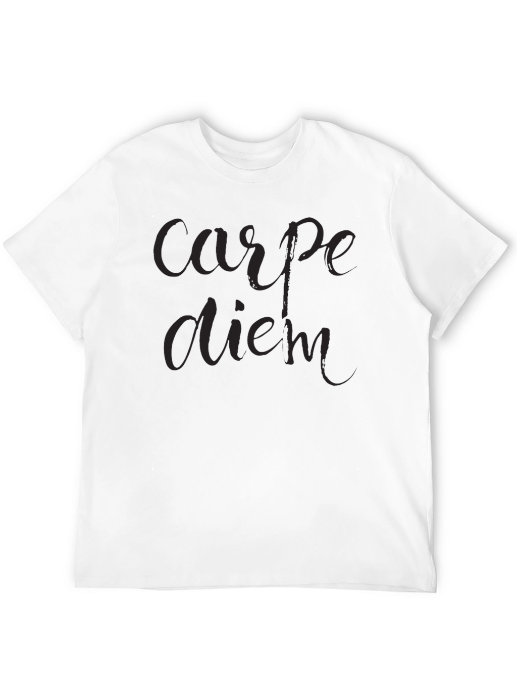 Carpe Diem Black T-Shirt - Seize the Day!