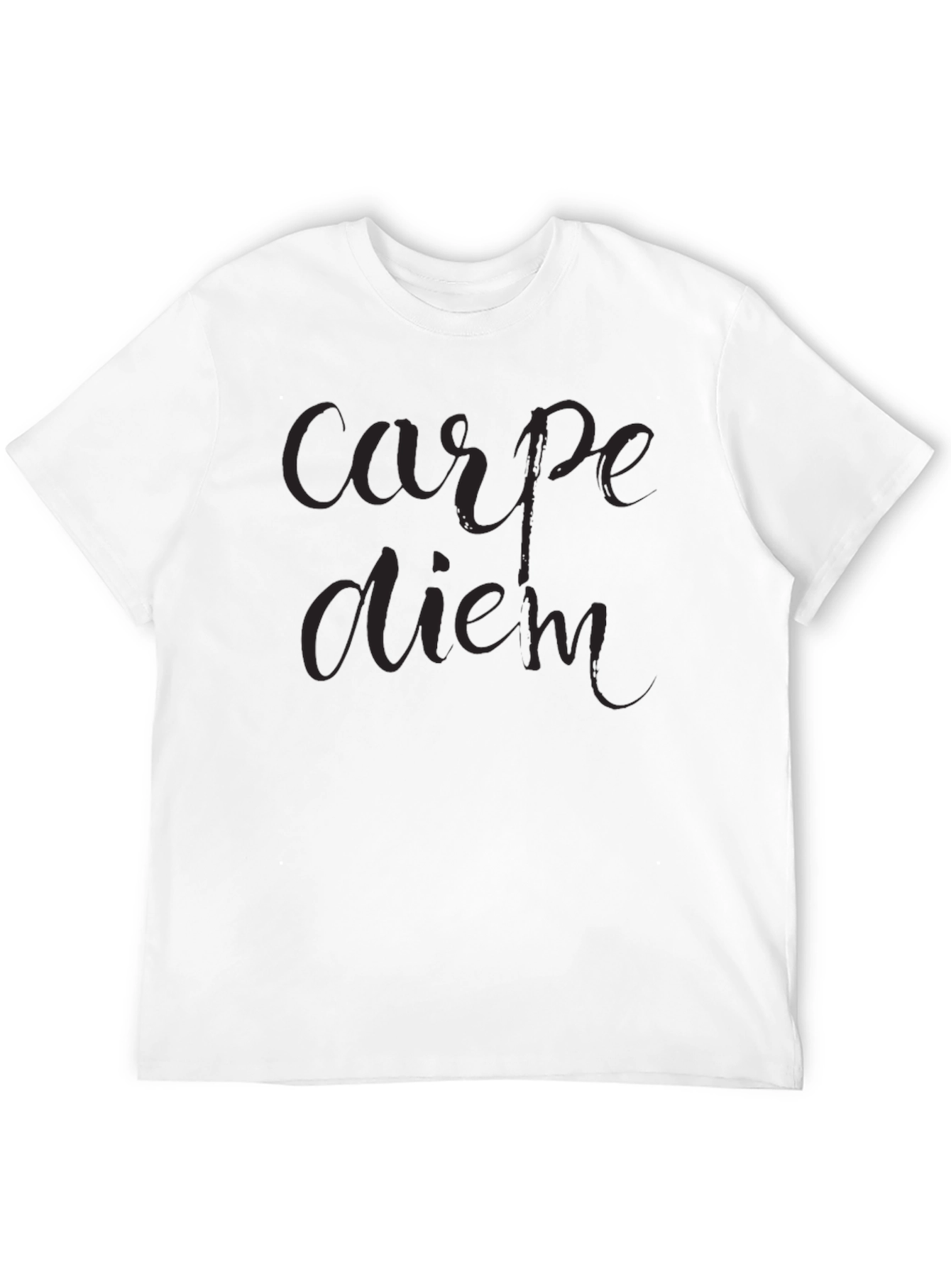 Carpe Diem Black T-Shirt - Seize the Day!