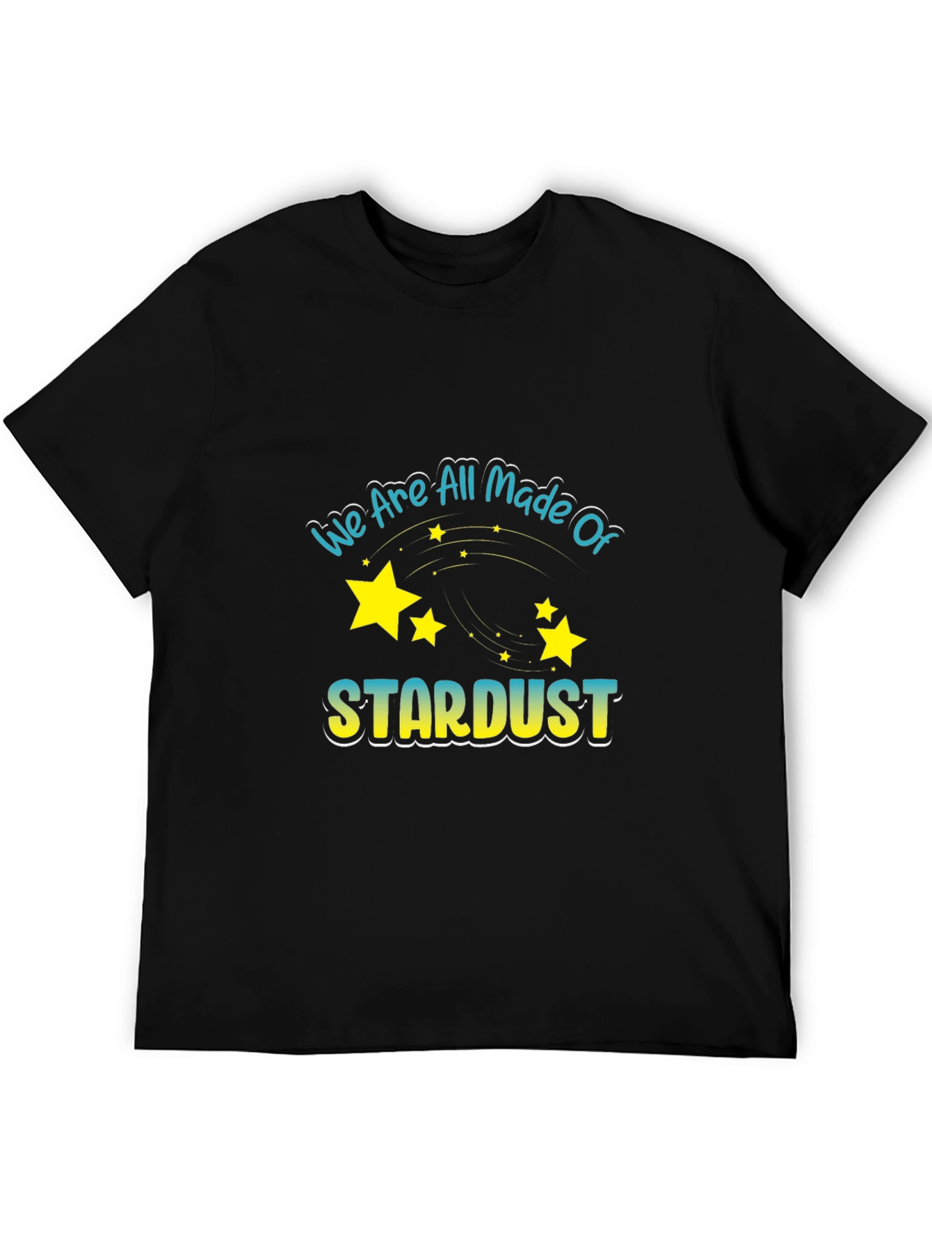 Stardust Graphic Black T-Shirt