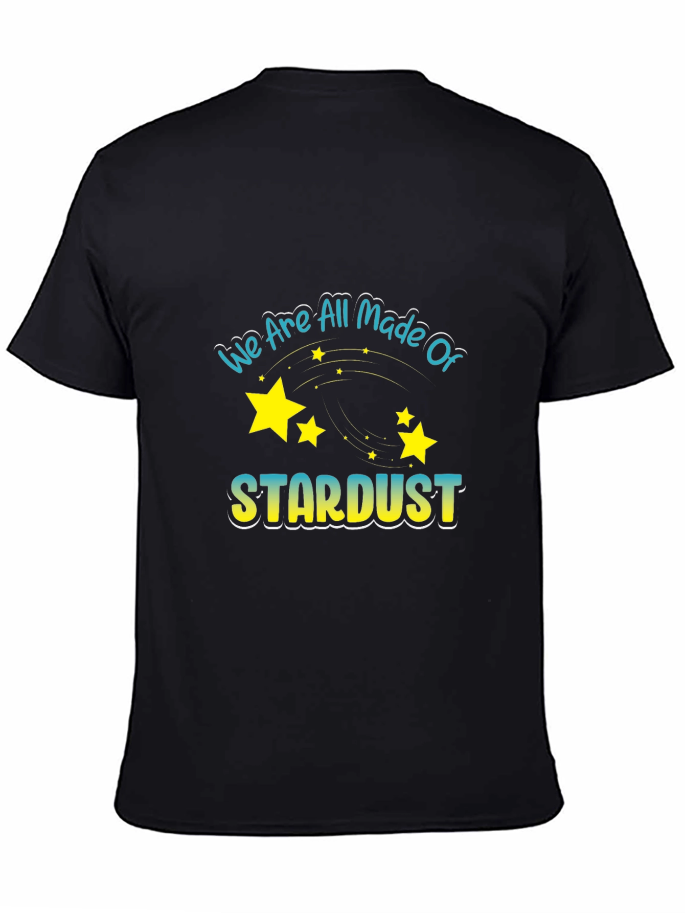 Stardust Graphic Black T-Shirt