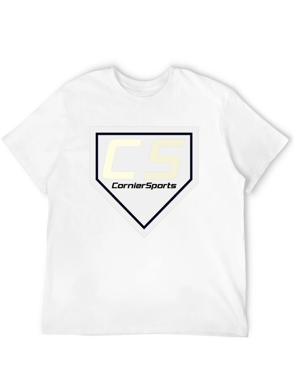 CornierSports Black Graphic T-Shirt