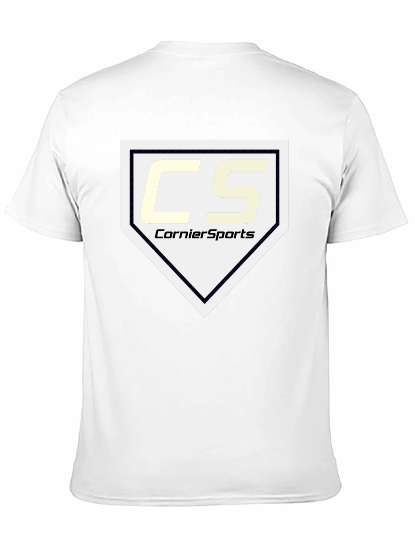 CornierSports Black Graphic T-Shirt