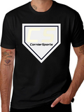 CornierSports Black Graphic T-Shirt