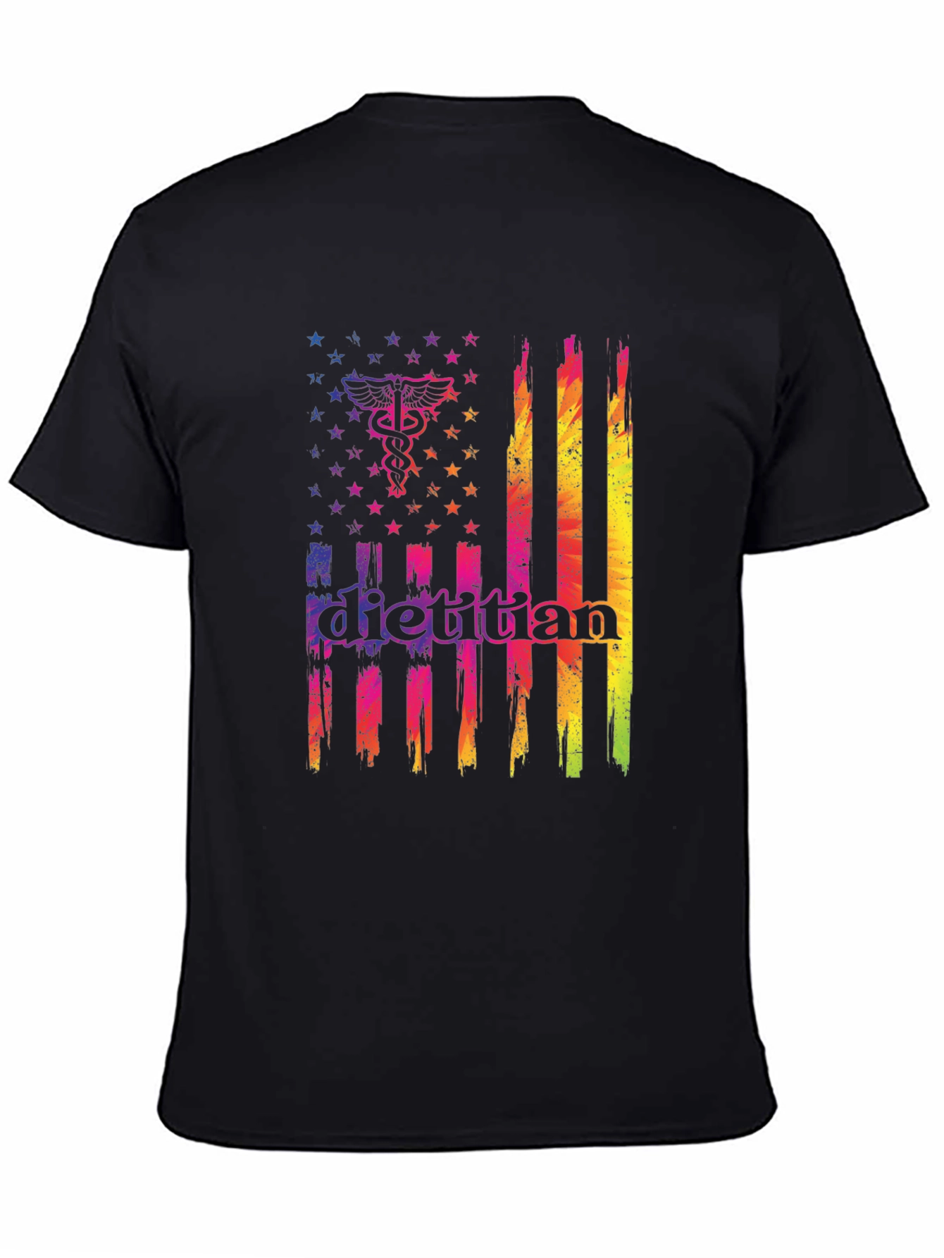 Dietitian American Flag T-Shirt