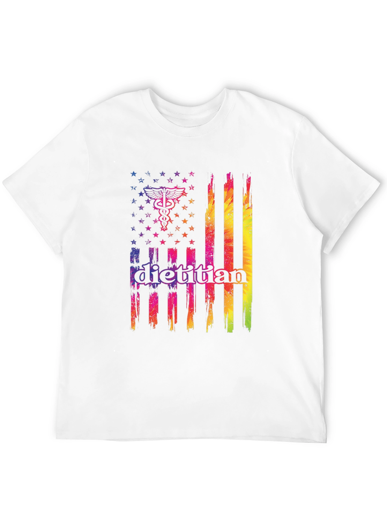 Dietitian American Flag T-Shirt