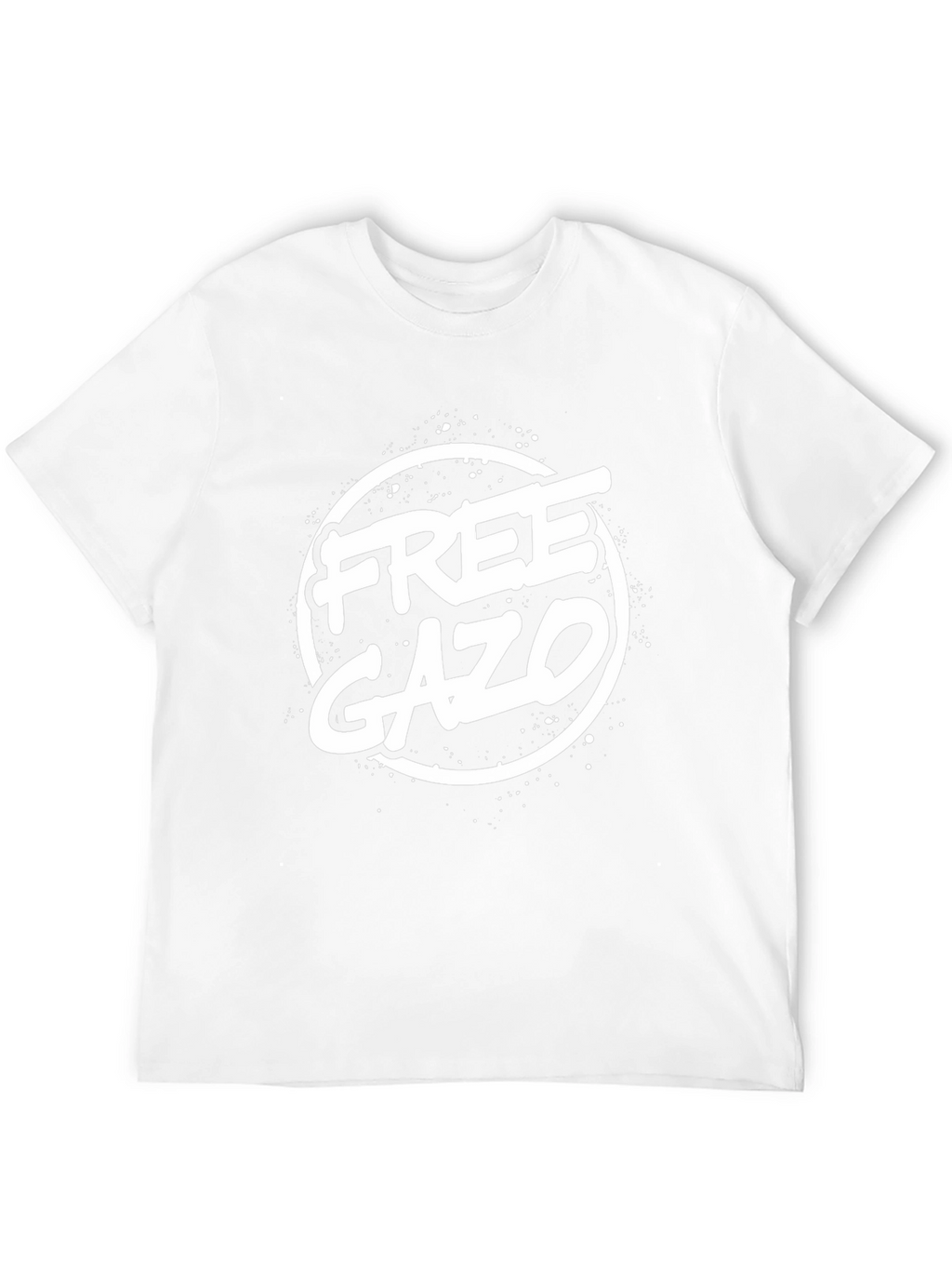 Free Gazo Black T-Shirt - Graphic Print Tee