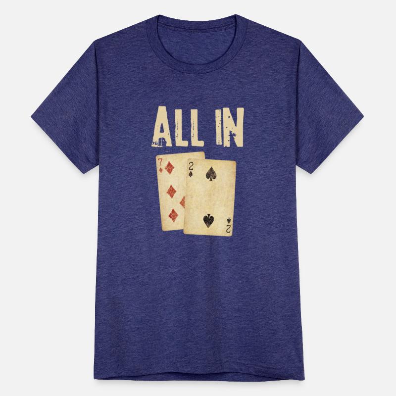 Poker Card Game All In Gift Poker Player 7 2