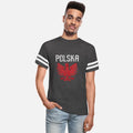 Polish American Flag Poland Polska Racing