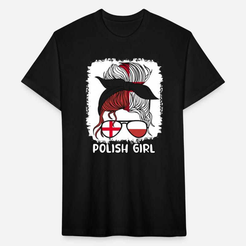 Polska Half English Half Polish Girl Poland Womens