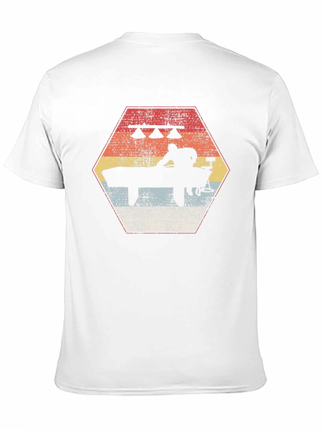 Vintage Billiards T-Shirt - Retro Pool Player Tee