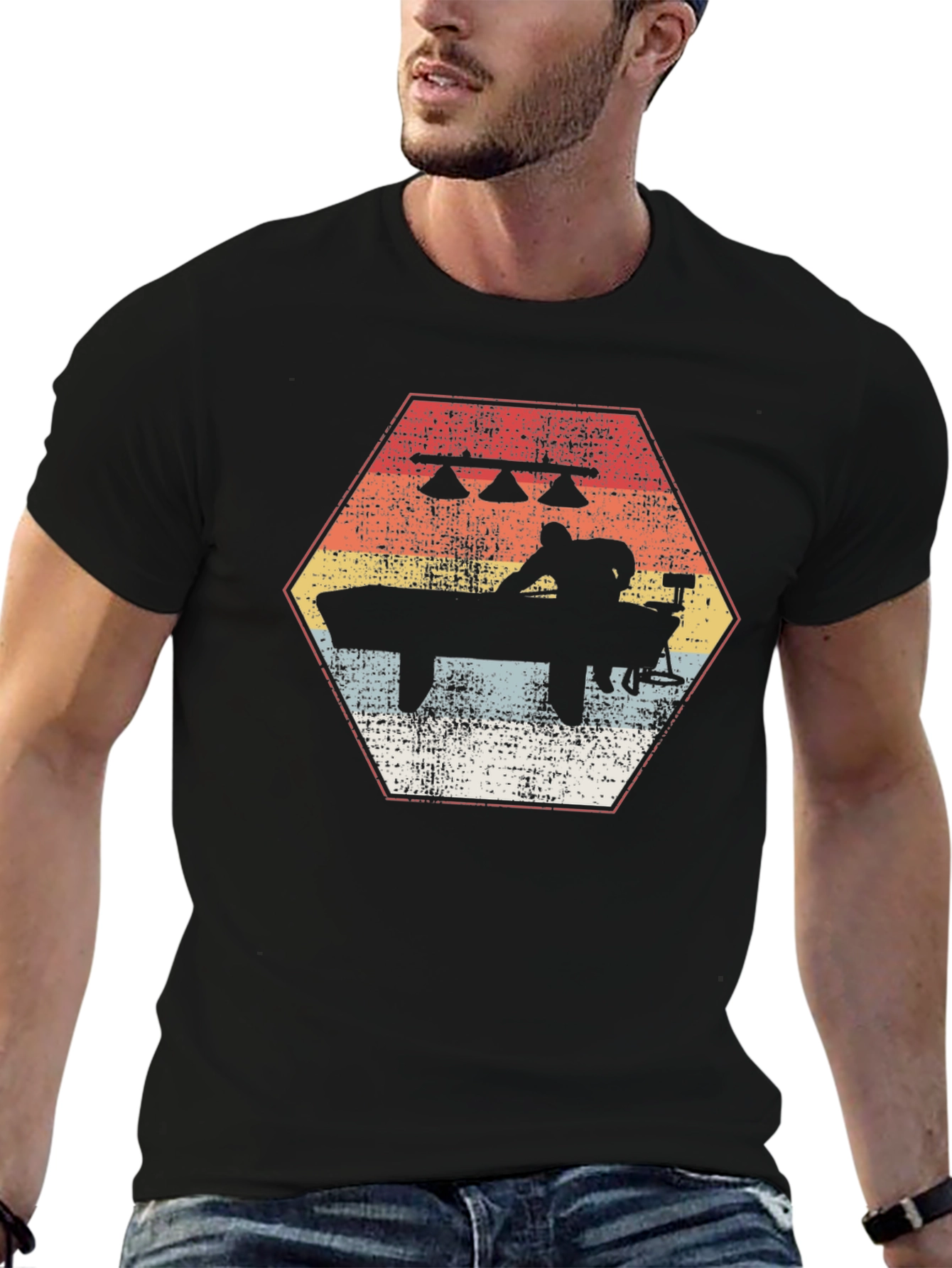 Vintage Billiards T-Shirt - Retro Pool Player Tee