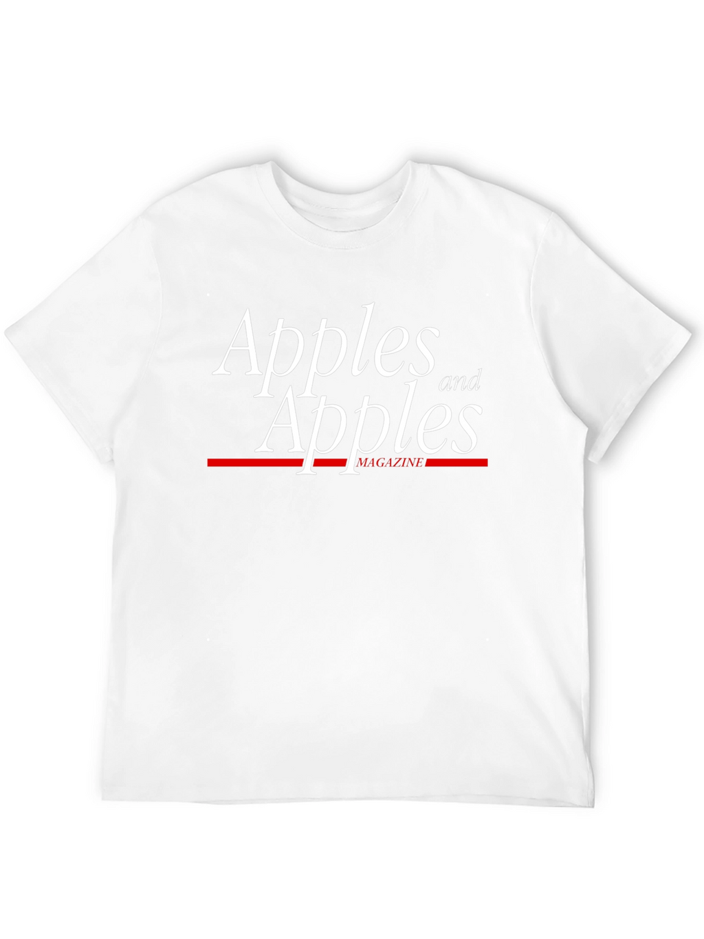 Apples and Apples Magazine Black T-Shirt