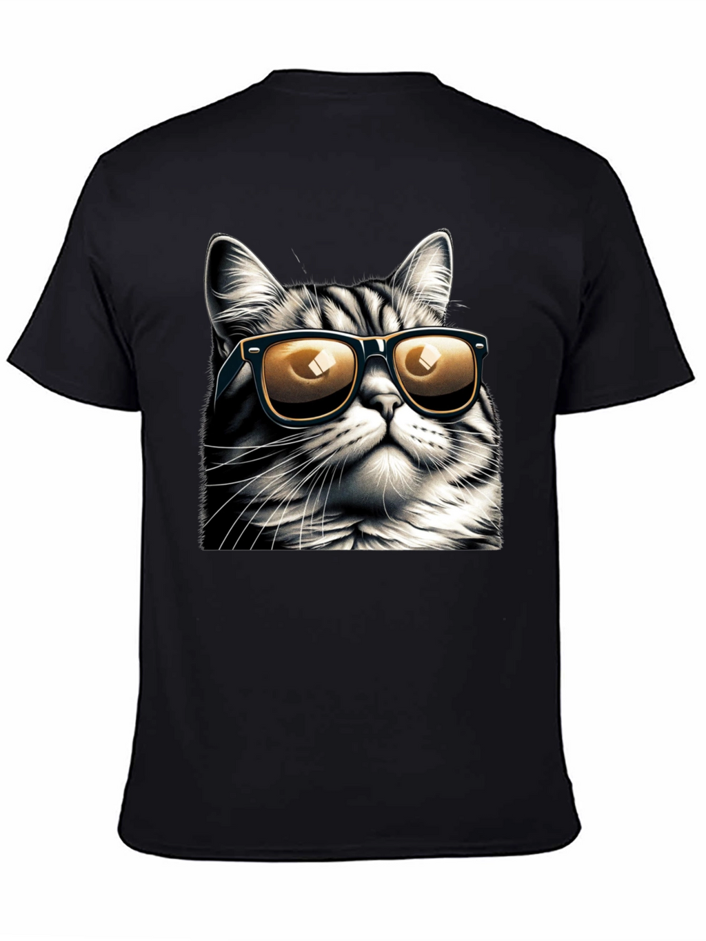 Cool Cat Tee: Sunglasses Style