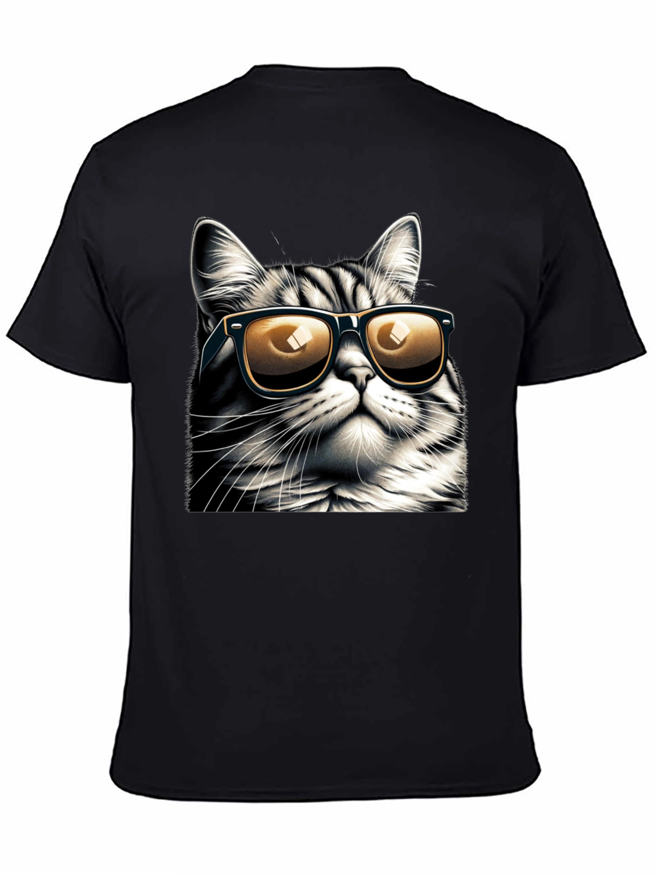 Cool Cat Tee: Sunglasses Style