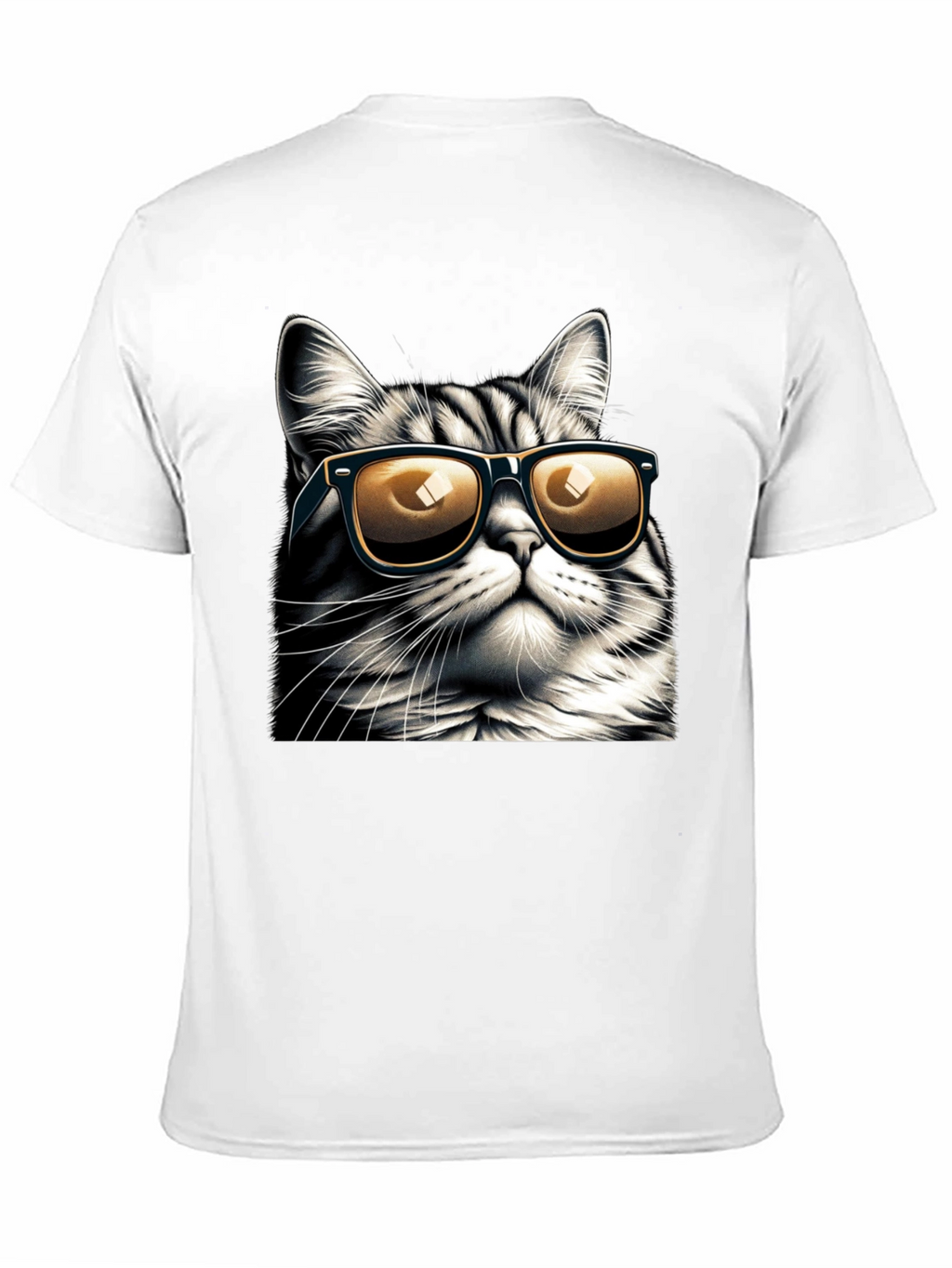 Cool Cat Tee: Sunglasses Style
