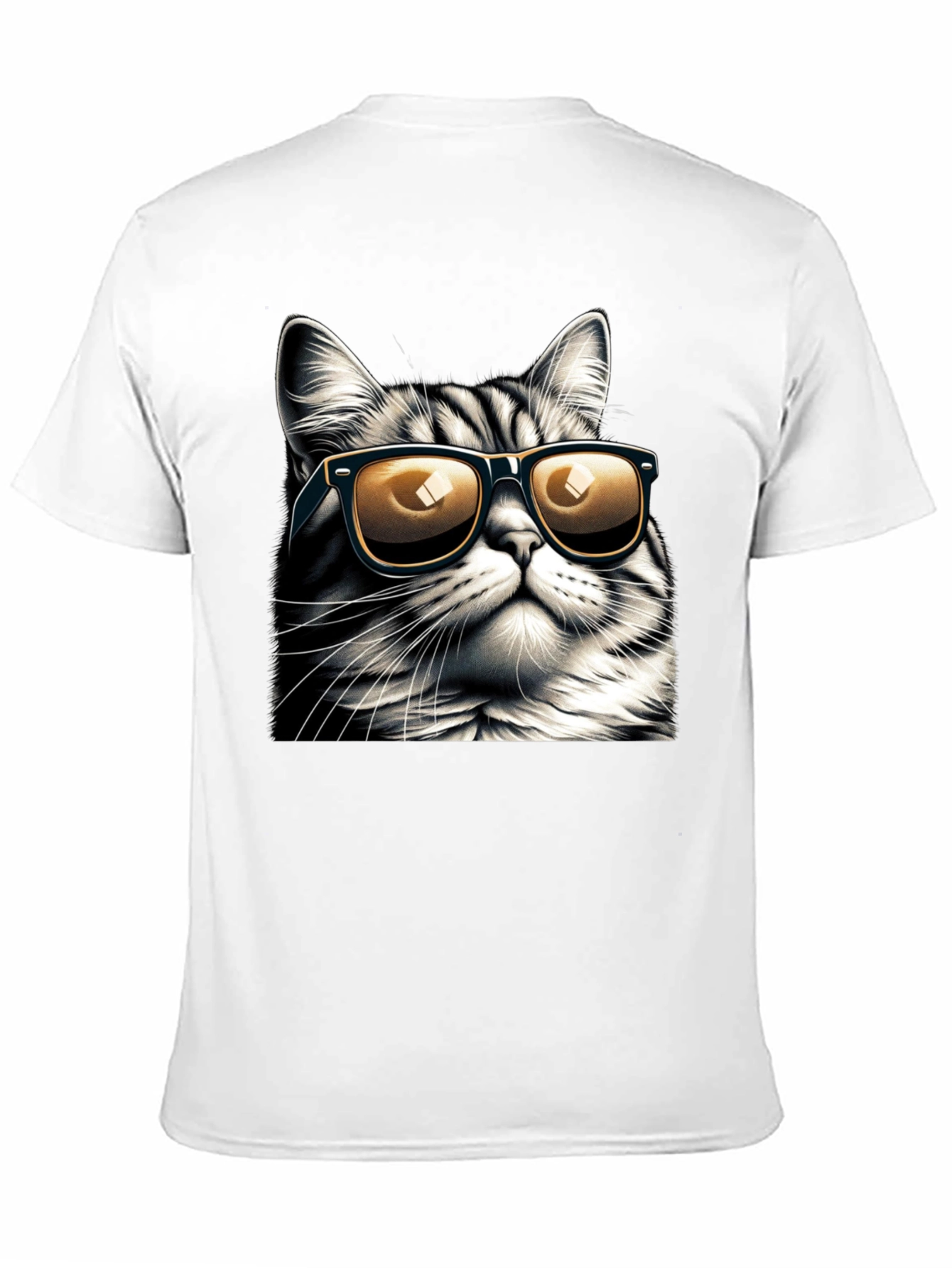 Cool Cat Tee: Sunglasses Style