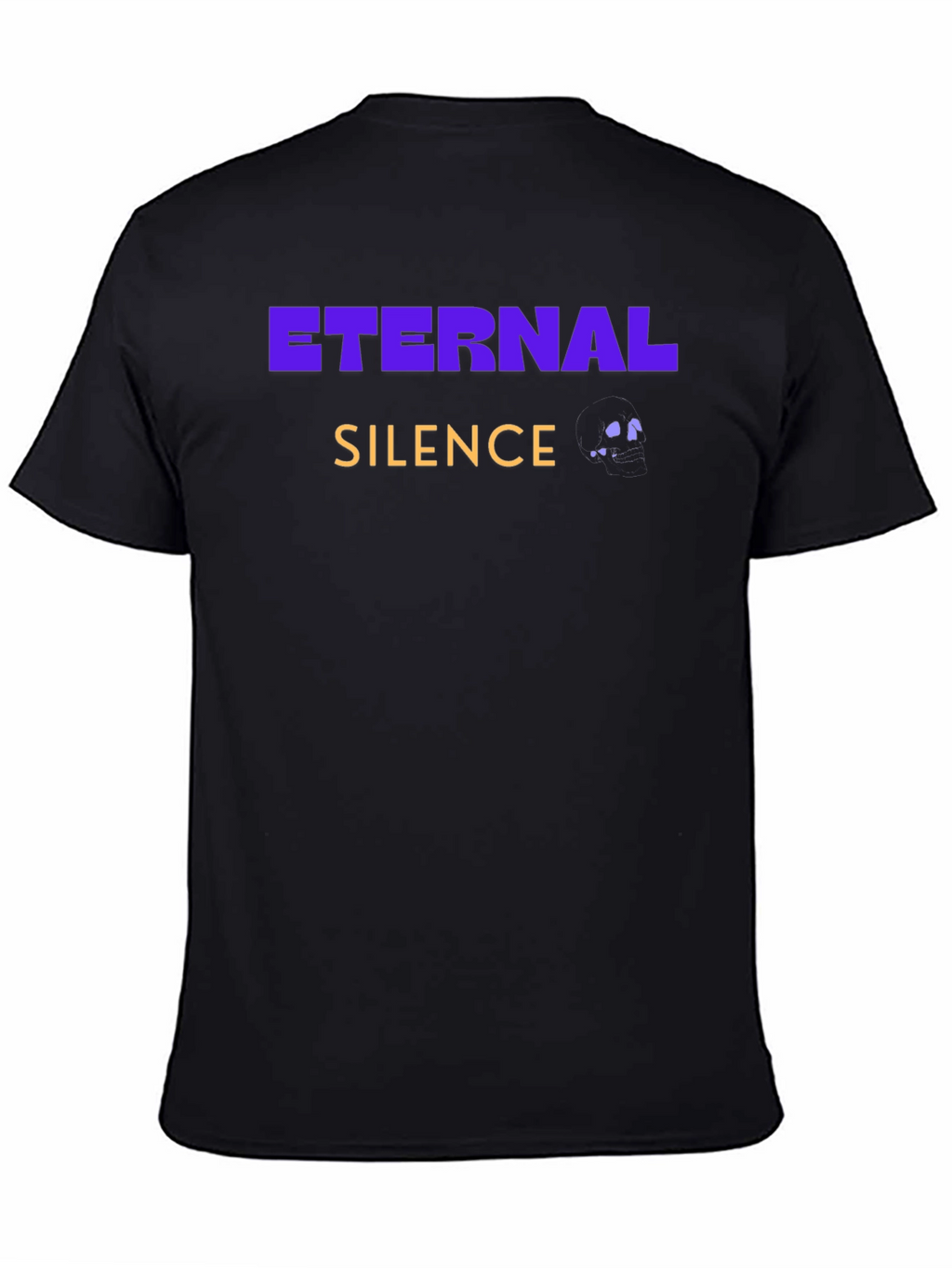 Eternal Silence Graphic T-Shirt - Black