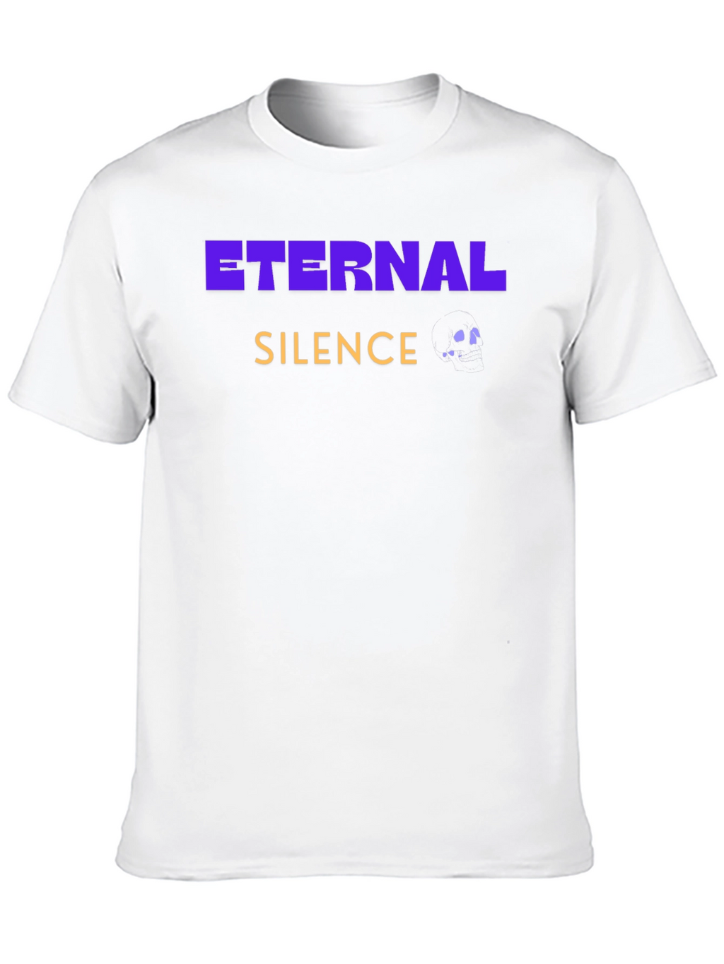 Eternal Silence Graphic T-Shirt - Black