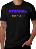 Eternal Silence Graphic T-Shirt - Black