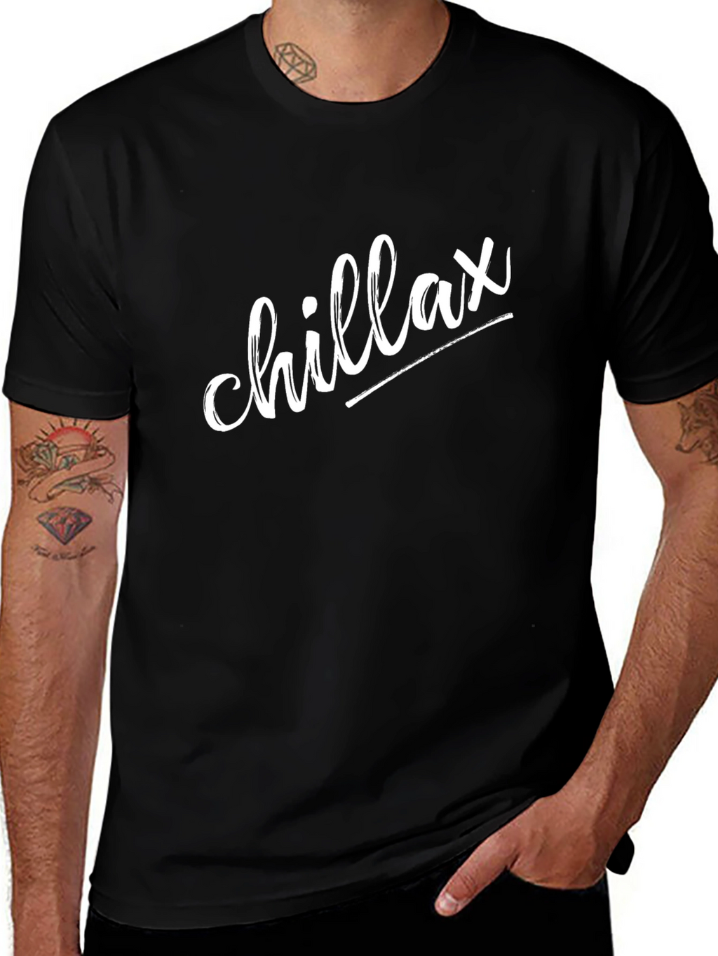 Chillax Graphic Tee - Relaxed Fit