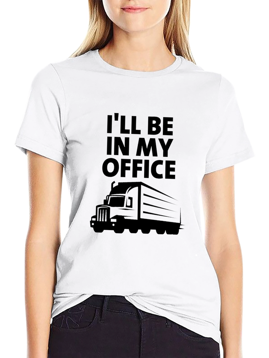 Ill Be In My Office Trucker T-Shirt