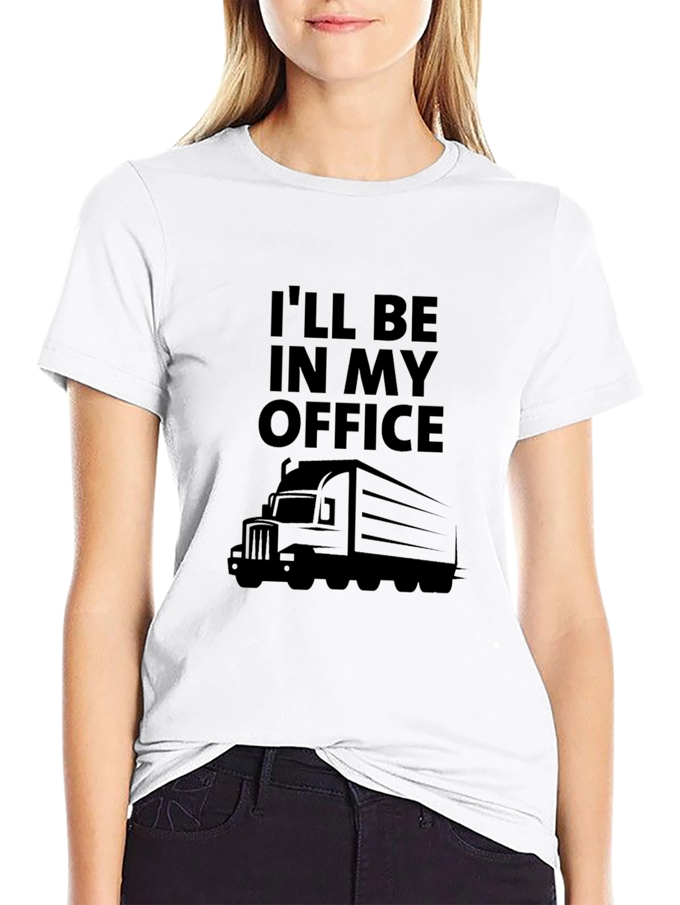 Ill Be In My Office Trucker T-Shirt