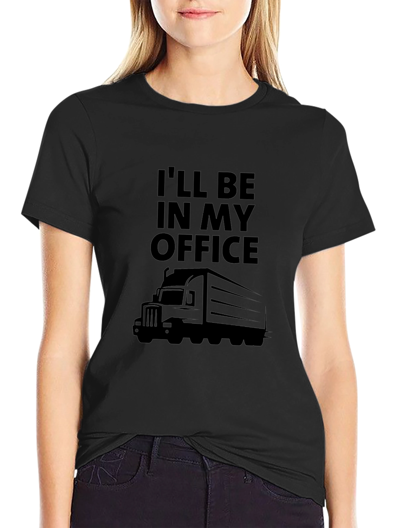 Ill Be In My Office Trucker T-Shirt