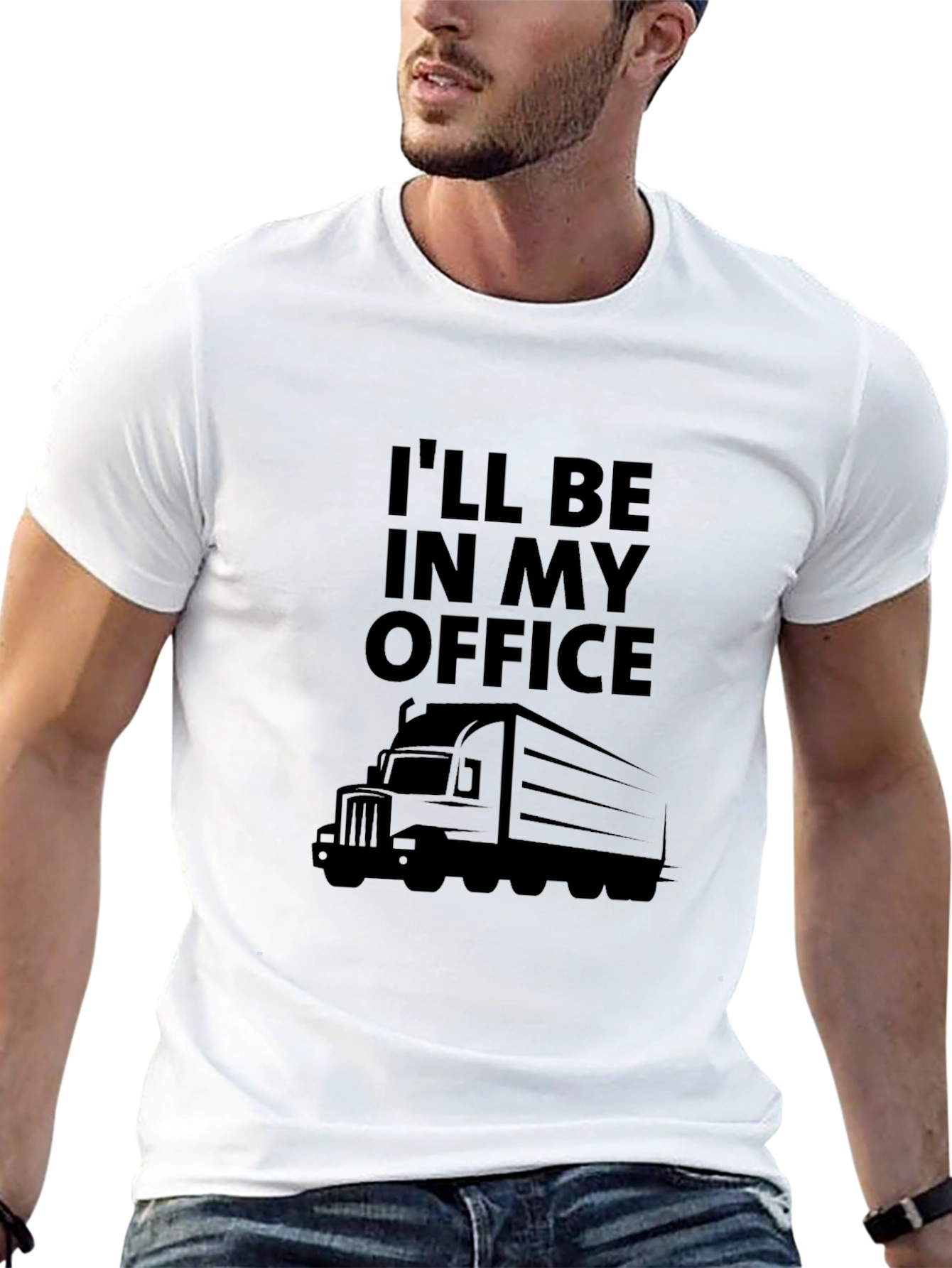 Ill Be In My Office Trucker T-Shirt