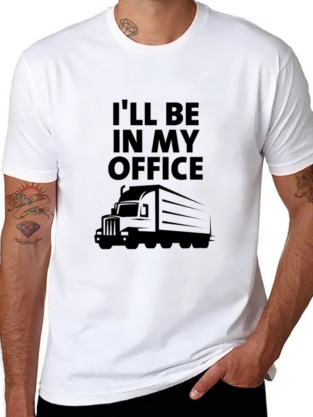 Ill Be In My Office Trucker T-Shirt