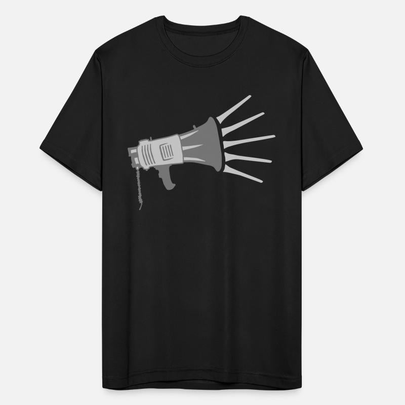 Propaganda megaphone loud speech