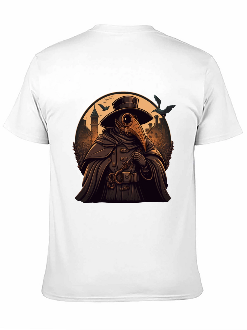Plague Doctor Graphic T-Shirt - Unique Halloween Style