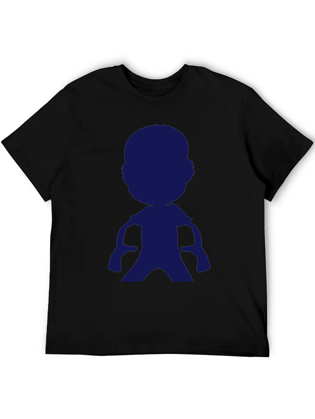 Mens Black T-Shirt with Graphic