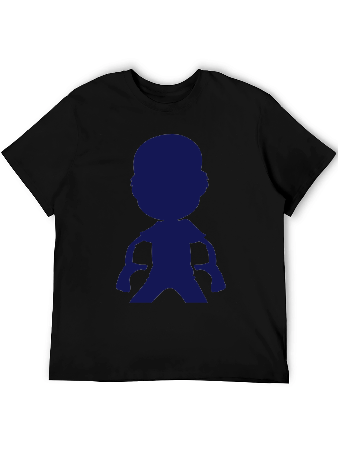 Mens Black T-Shirt with Graphic