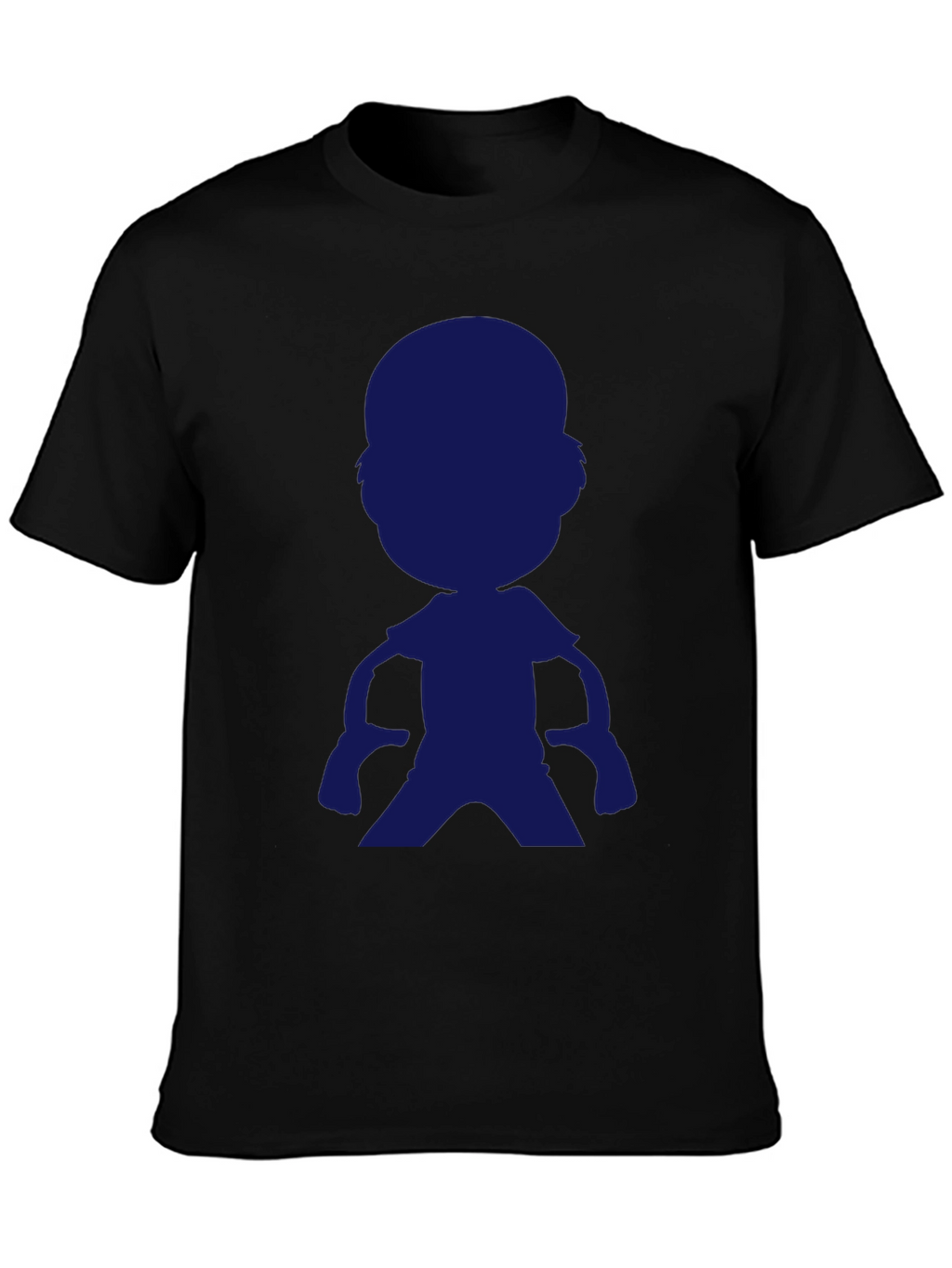 Mens Black T-Shirt with Graphic